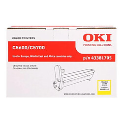 Oki C5600 Tambour Jaune 43381705