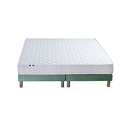 Avis Idliterie Ensemble Matelas accueil Latex 3 zones INITIAL - Bi Confort Mousse & Latex + Sommier - Made in France