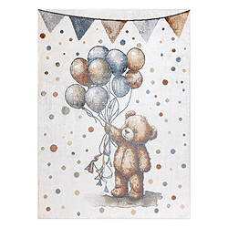 Avis RUGSX Tapis BONO 9614 Ours, des ballons crème gris clair 200x290 cm