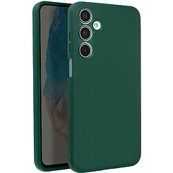 Avizar Coque pour Samsung Galaxy M35 Silicone Souple Mate Vert Foncé