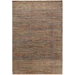 Vidal Tapis de laine 303x204 brun Agra