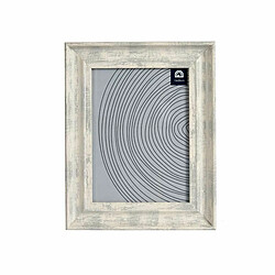 Gift Decor Cadre photo Marron Argenté Bois Verre Plastique 21 x 2 x 26 cm (6 Unités)