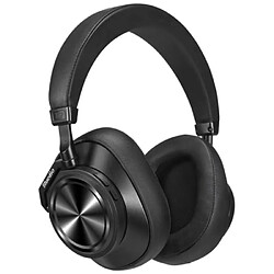 BLUEDIO T7 Plus Casque Audio Sans Fil Bluetooth Circum-Auriculaire Réduction du Bruit Metal Noir