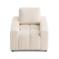 Lisa Design Crocus - fauteuil en fausse fourrure pas cher