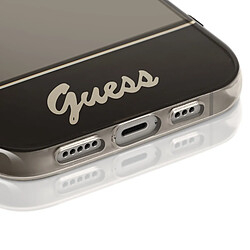 Acheter Guess Maroquinerie GUESS Coque iPhone 14 Plus - Noir Translucide