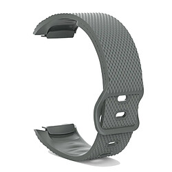 Remplacement de bracelet de montre en TPU pour Samsung Gear Fit2 SM-R360 Fit2 Pro SM-R365 Gris