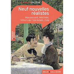 Neuf nouvelles réalistes - Occasion