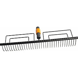 Fiskars 135514 QuikFit Rateau a feuille 57 cm avec tete en Acier (Par 2)