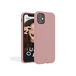 JAYM Coque Silicone Premium pour iPhone 13 Mini - Rose Sable