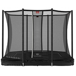 BERG Trampoline Ultim Favorit Inground 280 Cm Blackavec Filet de securité Comfort