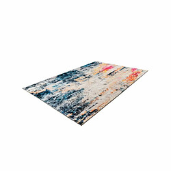 Paris Prix Tapis Tissé Rétro à Poils Courts Saphira Multicolore 200 x 290 cm