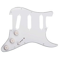 BYOP-WH BYOP Pickguard White Seymour Duncan