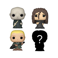 Funko Harry Potter - Pack 4 figurines Bitty POP! Voldemort 2,5 cm