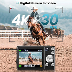 Acheter Yonis Appareil Photo Numérique 4K HD Double Caméra