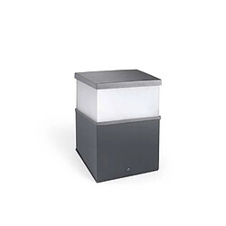 Avis Leds C4 Lanterne de jardin Cubik Gris urbain 20,1 Cm