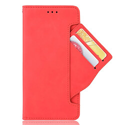 Wewoo Housse Coque Étui en cuir de style portefeuille skin veau pour Xiaomi Redmi Note 7 / Note 7 Pro / Note 7Savec fente carte séparée Rouge