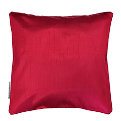 Paris Prix Housse de Coussin Shana 40x40cm Rouge