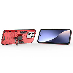 Acheter Htdmobiles Coque pour Xiaomi 13 5G - housse etui rigide anti choc + film ecran - ROUGE