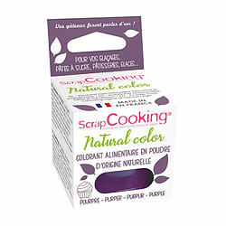 Scrapcooking Colorant alimentaire naturel Pourpre