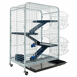 Avis TYROL Cage tower 64x44x93cm - Pour rongeur