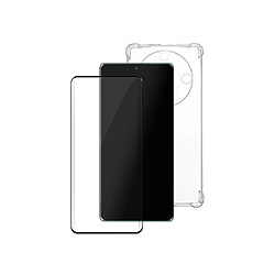 WE PACK verre trempé et coque de protection transparente HONOR MAGIC 5 LITE: 1 Verre trempé dureté 9H Glass+1 Coque de protection TPU Transparent