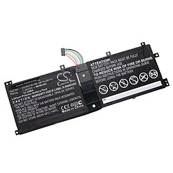 vhbw Batterie compatible avec Lenovo IdeaPad Miix 510-12ISK-80U10002GE, Miix 510-12ISK-80U1000EGE laptop (4850mAh, 7.68V, Li-polymère)