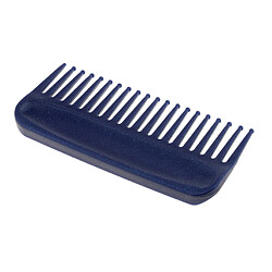 salon soins capillaires démêlant les cheveux peigne brosse à cheveux anti statique large dent bleu