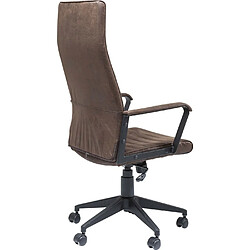 Avis Karedesign Chaise de bureau Labora haute marron foncé Kare Design