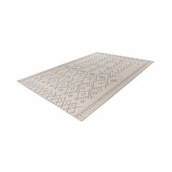 Paris Prix Tapis Tissé Déco Scandinave Gène II Beige & Bleu 120 x 170 cm