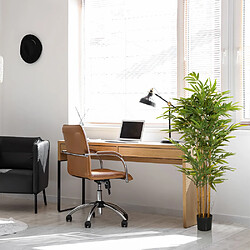 Plante artificielle / arbre artificiel BAMBUS II 150 cm vert hjh OFFICE pas cher