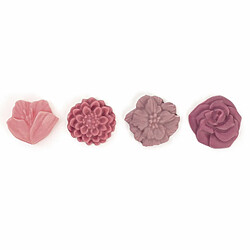 Acheter Graines Creatives Moule 4 fondants à bougie fleurs