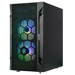 SilverStone Fara H1M Pro Micro-ATX Boitier - Tempered Glass