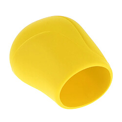 2pcs pommeau de levier de vitesses de voiture coffre + manchon de frein en silicone manchon jaune pas cher