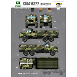 Takom Maquette Camion Ukraine Kraz-6322 Heavy Truck Late Type