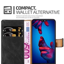 Acheter Cadorabo Coque Huawei P20 Etui en Noir