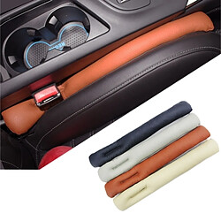 Wewoo 4 PCS Car Styling Accessoires Siège Gap Filler Cuir Pad Spacer Protecteur Souple Barre À Fente Plug Livraison Couleur Aléatoire