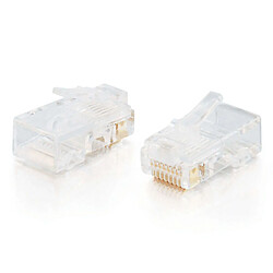 Cables To Go C2G 88121 RJ-45 Blanc connecteur de fils