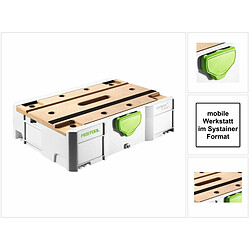 Festool T-LOC SYS-MFT Systainer Etabli mobile, 396 x 296 x105 mm (500076)