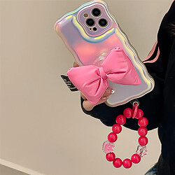 Avis GUPBOO Étui pour iPhone13ProMax étui pour téléphone portable premium laser barbie bow niche pour femme