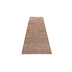 Avis Vidal Tapis de couloir en laine 290x79 brun Darya