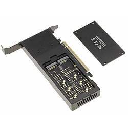 Avis Kalea-Informatique Carte PCIe 3.0 x16 pour 4 SSD M.2 NVMe CHIPSET PLX PEX8747