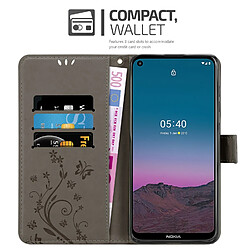 Cadorabo Coque Nokia 5,4 Etui en Gris