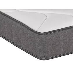 Vente-Unique Matelas 140 x 200 cm ressorts ensachés 5 zones accueil mémoire de forme ép.23cm - BABYLONE de YSMÉE pas cher