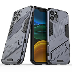 Coque pour iPhone 12 Mini Protection Antichoc avec Support TPU Résistant et Pratique - Gris