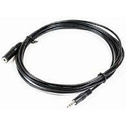 Disney 3.5mm Stereo 10m M-F Black Audio Extension Cable