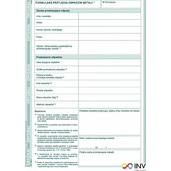 Waste Metal Receipt Form, A5, (Original+1copy)