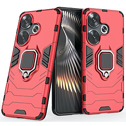 Htdmobiles Coque pour Xiaomi Redmi Turbo 3 5G et Poco F6 5G - housse etui rigide anti choc + verre trempe - ROUGE