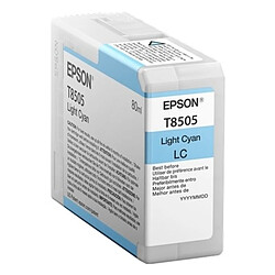 Epson T8505 Cartouche Cyan Clair C13T85050010 (T8505) 