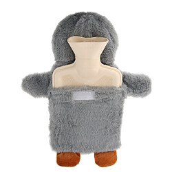 Acheter ZEN Bouillotte déhoussable en peluche Pingouin 750ml Gris clair