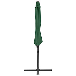 Acheter vidaXL Parasol de jardin avec base portable vert